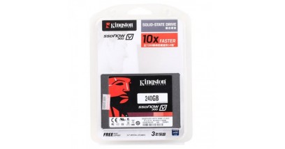 Накопитель SSD Kingston 240GB SSDNow V300 SATA 2.5 (7mm height) Alone (Retail)