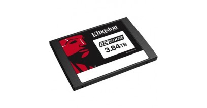 Накопитель SSD Kingston 3.84TB DC500R 2.5” SATA SSD (R555/W520MB/s) 0,5DWPD (Read-Centric)