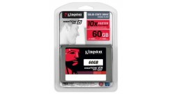 Накопитель SSD Kingston 60GB SSDNow V300, 2.5"", SATA, [R/W - 450/400 MB/s]