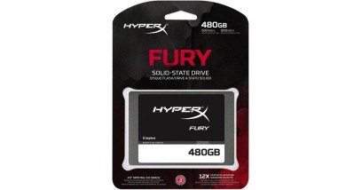 Накопитель SSD Kingston SATA III 480Gb SHFS37A/480G HyperX FURY 2.5""