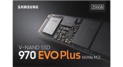 Накопитель SSD Samsung 250GB 970 EVO PLUS M.2 2280, NVMe, Read/Write: 3500 / 230..