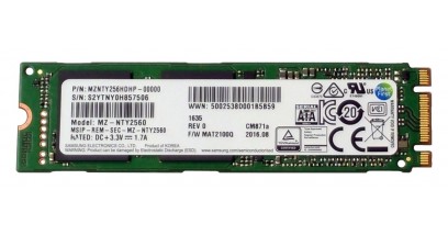Накопитель SSD Samsung 256GB CM871a M.2 2280 SATA (MZNTY256HDHP-00000)