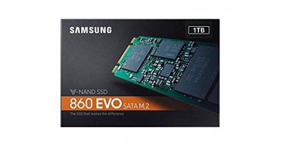 Накопитель SSD Samsung 1TB 860 EVO M.2 2280 SATA (MZ-N6E1T0BW)