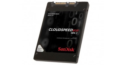 Накопитель SSD SanDisk 1.9TB CloudSpeed Eco Gen. II 2.5"" , SATA 6Gb/s, Read/Write: 530/460 MB/s, IOPS: 76K/14K, 15nm MLC, FRAME, S.M.A.R.T., Write cache immunity, Endurance 0.6 DWPD for 5 years