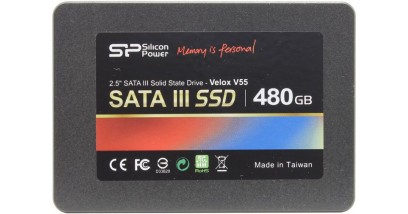 Накопитель SSD Silicon Power 480GB SATA SP480GBSS3V55S25 V55 2.5"" w490Mb/s