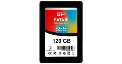 Накопитель SSD Silicon Power SATA III 120Gb SP120GBSS3S55S25 S55 2.5""(Б/У)