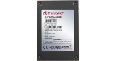 Накопитель SSD Transcend 128GB 420 -40°C ~ 85°