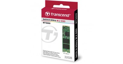 Накопитель SSD Transcend 32GB MTS800 SATA , M.2 2280 , MLC, TS6500, DDR3 DRAM cache, (Power Shield, ISRT) New Form Factor