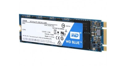 Накопитель SSD WD 250GB M.2 2280 TLC BLUE WDS250G1B0B series Blue TLC