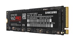 Накопитель SSD Samsung 2TB 960 PRO M.2 2280 PCIe NVMe R3500/W2100Mb/s, MLC 3D V-NAND, Polaris (MZ-V6P2T0BW)