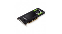 Видеокарта PNY Nvidia Quadro P4000 8GB PCIE 4xDP1.4+3pin 3D-Stereo 256-bit 1792 Cores DDR5 4xDP to DVI-D (SL) adapter+Stereo connector bracket, Retail