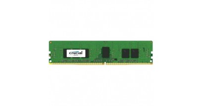Модуль памяти Crucial 4GB DDR4 2666MHz PC4-21300 UDIMM ECC CL19, 1.2V, SRx8 (CT4G4WFS8266)