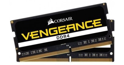 Модуль памяти CORSAIR DDR4 32Gb 2666MHz Corsair CMSX32GX4M2A2666C18 RTL PC3-21300 SO-DIMM 260-pin 1.2В