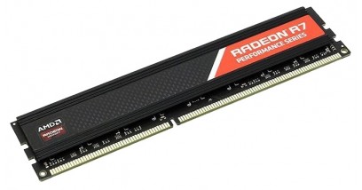 Модуль памяти AMD DDR4 8Gb 2400MHz AMD R748G2400U2S RTL PC4-19200 DIMM 1.2В