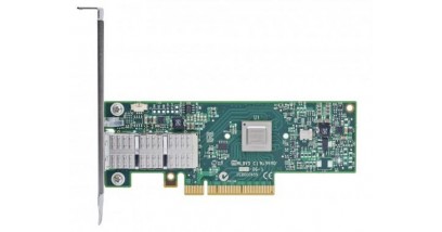 Сетевой адаптер Mellanox MCX353A-FCBS ConnectX-3 VPI single-port QSFP, FDR IB (56Gb/s) and 40GbE, PCIe3.0 x8 8GT/s, short bracket, RoHS R6