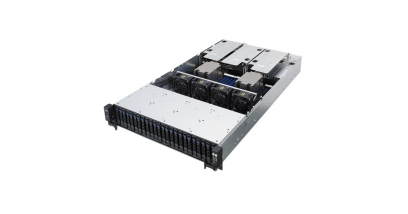 Серверная платформа Asus RS720A-E9-RS24-E 2U, Socket SP3 AMD Epyc 7000 Series, KNPP-D32, 32GB max, 24HDD 2,5"" Hot-swap, 800W+1200W, CPU FAN (90SF00A1-M00010)