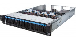Серверная платформа Gigabyte R280-G2O 2U 3x GPU (NV validated), 2x Intel Xeon E5..