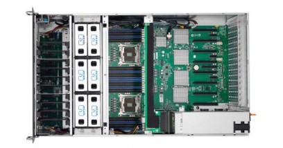 Серверная платформа TYAN B7079F77CV10HR-N 4U (2) LGA2011, (FT77C-B7079) Xeon E5-2600v4 (8 слотов PCI-E x16 поддерживает до 8 GPU Tesla (Passive GPU support)), FT77, RPSU (2+1) 2400W (3x1200W)