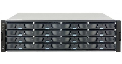 Полка расширения Infortrend JB 316R 3U/16bay Dual redundant controller JBOD including 4x 12Gb SAS ports, 2x(PSU+FAN module), 16xHDD trays and 1xRackmount kit