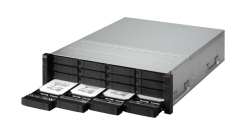 Полка расширения Qnap EJ1600-v2 Enterprise Expansion unit with SAS interface, 16-tray SAS/SATA w/o HDD, 3U rackmount, 2 PSU. Included rail kit.