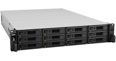 Полка расширения Synology RX1217 Expansion Unit (Rack 2U) for RS3617xs,RS3617RPxs,RS3617xs+,RS2418+/ up to 12hot plug HDDs SATA(3,5' or 2,5')/1xPS incl Cbl