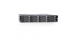 Стевое хранилище NAS DELL PowerVault MD1400, DUAL EMM, No HDD (up to 12x3.5