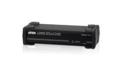 Разветвитель KVM ATEN, электрон., DVI Dual Link+Audio, 1> 4 монитора, 5 метр., F, без шнуров, Б.П. 220> 5.3V, (2560x1600 60Hz)