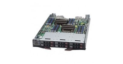 Блейд сервер Supermicro SBI-7128R-C6N - Blade Module 2xLGA2011-R3, Intel®C612, 16xDDR4, 6xHDD 2.5"" NVMe, 2xGbE, IPMI