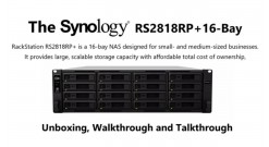 СХД стоечное исполнение 16BAY 3U RP NO HDD USB3 RS2818RP+ SYNOLOGY NAS Enterpris..