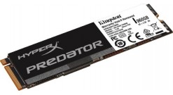 Накопитель SSD Kingston 960Gb HyperX Predator <SHPM2280P2/960G> (PCI-E 2.0 x4, up to 1400/1000Mbs, 130000 IOPS, MLC, Marvell 88SS9293)