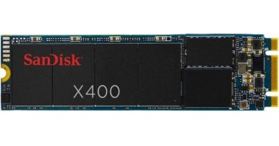 Накопитель SSD SanDisk X400 1TB SSD, M.2 2280, SATA 6 Gbit/s, Read/Write: 545 MB/s / 520 MB/s, Random Read/Write IOPS 95K/75K