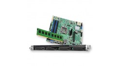 Серверная платформа Intel R1304SPCFG1R 1U E3-1230v6, 1x16GB 2133MHZ DDR4 UDIMM, ..