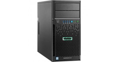 Сервер HP ML30 Gen9, 1x E3-1240v6 4C 3.7GHz, 1x16Gb-U, B140i/ZM (RAID 1+0/5/5+0) noHDD (8 SFF 2.5"" HP) 1x460W (up2), 2x1Gb/s, noDVD, iLO5, Tower-4U, 3-1-1