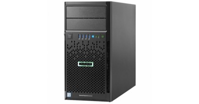 Сервер HP ProLiant ML30 Gen9 E3-1230v6 Hot Plug Tower(4U)/Xeon4C 3.5GHz(8MB)/1x8GBU1D_2400/B140i(ZM/RAID 0/1/10/5)/noHDD(4)LFF/DVDRW/iLOstd(no port)/1NHPFan/2x1GbEth/1x460W(2up)
