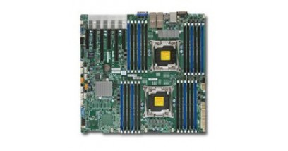 Материнская плата Supermicro MBD-H8DI3+-F AMD SR5690 (2xСокет-F,Extended ATX,16 x DDR2 SDR,Видеопамять заимствуется у оперативной памяти,2xГбит Сеть,IDE/RAID/SATA/SAS)