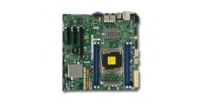 Материнская плата Supermicro MBD-X10SRM-TF-B, Single SKT, LGA 2011, C612 chipset, 4 DIMMs, 3 x PCIe, 2 x 10GbE, 10 x SATA, IPMI, microATX - Retail
