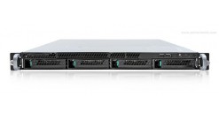 Серверная платформа Intel R1304SPOSHBN 1U E3-1200v5, 4xDDR4 UDIMM, 4x3.5