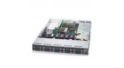 Серверная платформа Supermicro SYS-6018R-WTRT 1U 2xLGA2011 iC612, 16xDDR4, 4x3.5"" HDD, 2x10GbE, IPMI 2x750W