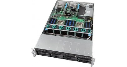 Серверная платформа Intel R2308WTTYSR 2U 2xE5-2600v3/v4, 24xDDR4 RDIMM, 8x3.5"" HDD HotSwap, 8xSATA ports, 2x10Gb Intel X540 LAN, 1100W (943829)