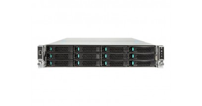Серверная платформа Intel R2312WTTYSR 2U 2xE5-2600V3/V4, 24xDDR4 RDIMM, 12x3.5'' HDD HotSwap, 8xSATA ports, 2x10Gb Intel X540 LAN, 1100W (975761)