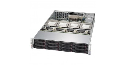 Серверная платформа Supermicro SSG-6028R-E1CR16T 2U 2xLGA2011 16x DDR4, 12/16x3.5''+2x2.5"" HS HDD, LSI3108/2GB, 2x10GbE, IPMI, 2x1100W