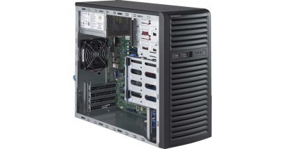 Серверная платформа Supermicro SYS-5039D-I Mid-Tower LGA1151, iC232, 4xDDR4, 4x3.5"" fix HDD, 2xGbE, IPMI 300W