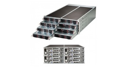 Серверная платформа Supermicro SYS-F618R2-RT+ 4U (8 Nodes) 2xLGA2011 16xDDR4/6x2.5""HDD/2x1GbE/IPMI) 4x1680W