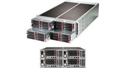 Серверная платформа Supermicro SYS-F628R3-RTB+ 4U (4 Nodes) 2x2LGA2011 6x3.5"" Hot-swap SATA3 HDD Bays, 2x1280W