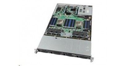 Серверная платформа Intel R1304WT2GS 1U 2xE5-2620V4 , S2600WT2 supporting four 3.5 inch hot-swap drives, dual 1-GbE LAN, 24 DIMMs 750W