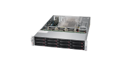 Серверная платформа Supermicro SSG-6029P-E1CR12H 2U 2xLGA3647 3.5"" SAS3/SATA3 x12 LSI3108 10G 2P 2x1200W