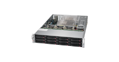 Серверная платформа Supermicro SSG-6029P-E1CR12H 2U 2xLGA3647 3.5"" SAS3/SATA3 x12 LSI3108 10G 2P 2x1200W