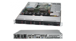 Серверная платформа Supermicro SYS-1029P-WTR 1U 2xLGA3647 iC621, 12xDDR4, 8x2.5"" bays, 2x1GbE, IPMI, 2x750W