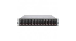 Серверная платформа Supermicro SYS-2027TR-H71RF+ 2U (4 Nodes) 2xLGA2011 iC602/64*DDR3/24x2.5 SAS/8GLan/IPMI/VGA 2x1620W 