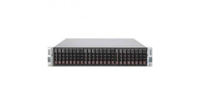 Серверная платформа Supermicro SYS-2027TR-H71RF+ 2U (4 Nodes) 2xLGA2011 iC602/64*DDR3/24x2.5 SAS/8GLan/IPMI/VGA 2x1620W